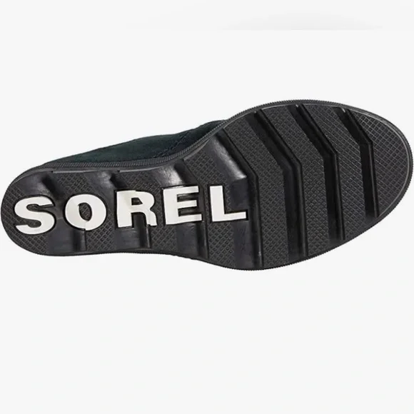 New Sorel Joanie II Slide Suede Leather Black Size 6 B Shoes Women - Picture 4 of 5